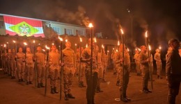 Formatura do Fogo marca entrega da farda a 46 futuros policiais militares temporários