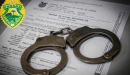 Homem é preso por mandado de prisão em aberto
