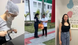 Bombeira de SC doa 100 litros de leite materno e ajuda a salvar vidas de bebês