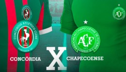 Concórdia e Chapecoense disputam “clássico da linguiça” pelo Catarinense