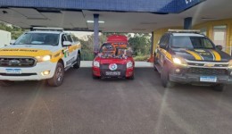 Trio é preso com 75,5 kg de maconha e 110 cigarros eletrônicos na BR-153