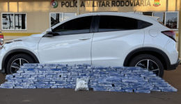 Ação conjunta entre PRF e Polícia Militar Rodoviária apreende cerca de 100 kg de drogas