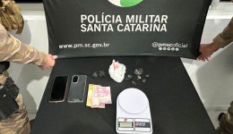 Homem é preso por tráfico de drogas no bairro São Jorge