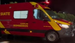 Criança de 6 anos fica gravemente ferida ao ser atropelada por automóvel
