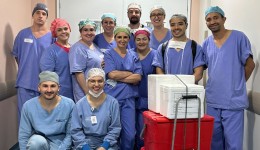 Corredor da Esperança marca quarta captação de órgãos do ano no HRTGB-Santé