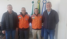 Reunião técnica com a Defesa Civil