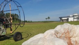 Piloto de São João do Oeste cruza o estado com paratrike e conta bastidores da aventura