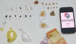 Mulher é presa por tráfico de drogas no bairro São Pedro
