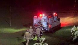 Motociclista fica ferido após queda na br-280