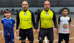 Rodada do Municipal de Futsal de Base tem quatro jogos