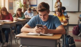 Pesquisa nacional avalia impacto de lei que regula uso de celulares nas escolas