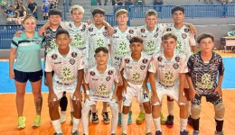 Squad Futsal estreia na Liga Catarinense Sub-14 em Dionísio Cerqueira