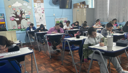 Alunos do 2º e 5º anos realizam a Prova Paraná de Matemática