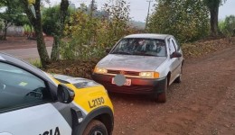 Veículo furtado em Marmeleiro é recuperado no interior de Beltrão