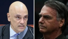 Moraes é citado como “autoridade coatora” e fica fora de julgamento que busca libertar Bolsonaro no STF