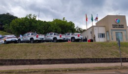 São José do Cedro, Princesa e Palma Sola recebem novas viaturas e reforço na segurança pública