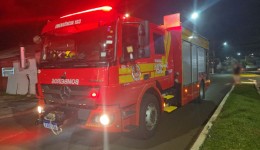 Princípio de incêndio é controlado em restaurante na Av. Paraná