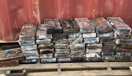 Polícia Federal apreende 150 quilos de cocaína escondidos em carga que seguiria para a Europa em SC