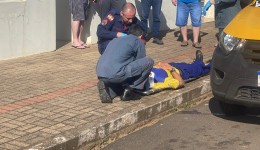Trabalhador dos Correios é atropelado ao entrar no carro