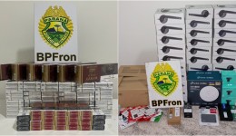 Polícia Militar apreende carga de contrabando em ônibus interestadual durante operação
