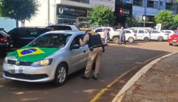Patrulha Maria da Penha realiza blitz educativa sobre direitos da pessoa idosa