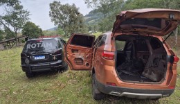 Homem é localizado após fuga e mercadorias estrangeiras são apreendidas em área rural