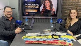 Miss Santa Catarina Marcilene Menegassi anuncia pré-candidatura a deputada estadual