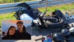 Casal de universitários morre a caminho de romaria de motociclistas em Santa Catarina