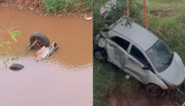 Três mulheres são encontradas mortas em carro submerso
