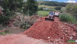Secretaria de Obras conclui nova ponte na comunidade de São João