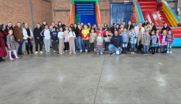 Festa Junina reúne alunos das oficinas do CRAS e profissionais da Assistência Social