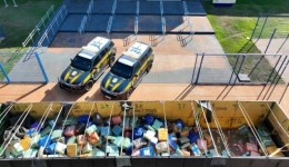 PRF realiza maior apreensão de maconha de 2026 no Brasil