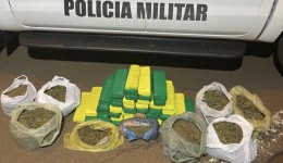 Adolescente é flagrada com mais de 40 kg de maconha em ônibus durante operação Tiradentes