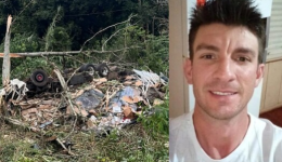 Identificado motorista que morreu após caminhão com placas solares tombar