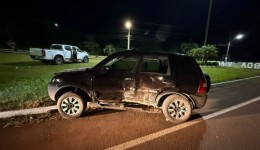 Duas mulheres ficam feridas em colisão entre veículos na SC-163