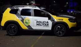 Dois homens são presos com pistola .380 após denúncias de disparos de arma de fogo