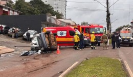 Acidente deixa um morto e três feridos
