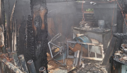 Incêndio atinge casa no bairro São Cristóvão