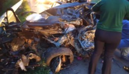 Pai, mãe e filha de 4 anos morrem em acidente na BR-116, no Paraná