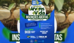 Projeto +Árvores +Vida abre inscrições em Dionísio Cerqueira