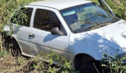 Veículo furtado é recuperado às margens da BR-163