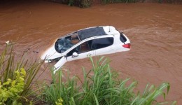 Adolescente de 17 anos dirigia carro que caiu no Rio Lonqueador