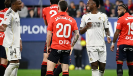 Mesmo com gol de Vini Jr., Real é derrotado pelo Osasuna e pode perder liderança