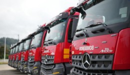 Corpo de Bombeiros Militar recebe 56 novos caminhões em maior reforço de frota da história
