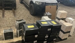 Polícia Militar apreende 254 garrafas de vinho em ocorrência de descaminho