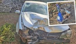 Motorista embriagado foge de acidente e é preso após retornar ao local