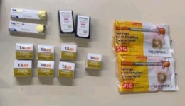 Polícia Militar apreende medicamentos estrangeiros para emagrecimento