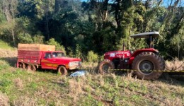 Trabalhador morre atropelado por trator no interior de Ipuaçu