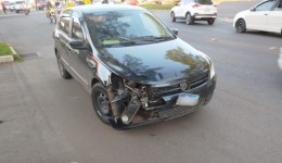 Colisão entre carro e moto mobiliza SAMU em Maravilha