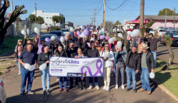 Agosto Lilás mobiliza sociedade em caminhada contra a violência doméstica